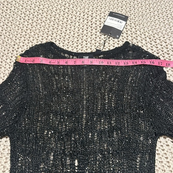 NWT the Ragged Priest Siren Sequin Distressed Knit Maxi 10 M - Picture 13 of 16